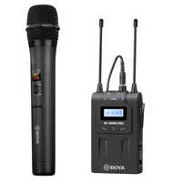 BOYA BOYA BY-WM8 PRO-K3 UHF Vezeték nélküli WHM8 PRO Kézi Mikrofon Kit | BY-WHM8 PRO 1+1