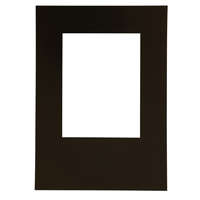 FOCUS Focus Képkeret - Passepartout (50x70) / (40x50) - Fekete w. - Fekete co