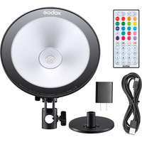 GODOX Godox CL10 Asztali RGB LED Lámpa -10W 110LUX Színes Fény Állvánnyal Kit