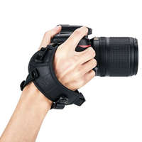 JJC JJC Bőr 2in1 Kamera Kéz- & Csuklópánt - Dupla-rögzítéses DSLR/ MILC Csuklópánt (HS-PRO1M)