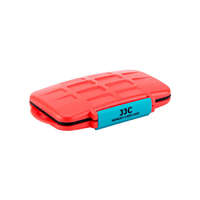 JJC JJC MC-NSMSD16 Nintendo Switch játékkártya és Micro SD memóriakártya tok, narancssárga