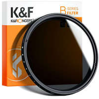 K&amp;F Concept K&F Concept 40.5mm ND2-ND400 Variálható ND szűrő - NDX Állítható objektív filter