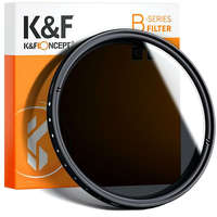 K&F Concept K&F Concept 62mm ND2-ND400 Variálható ND szűrő - NDX Állítható objektív filter