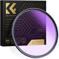 K&amp;F Concept K&F Concept 52mm Natural Night Filter - Éjszakai szűrő (Light Pollution Filter) lencse