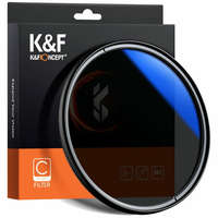 K&amp;F Concept K&F Concept 37mm MC-CPL Polárszűrő - Polarizált Blue (kék) filter