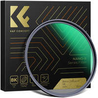 K&amp;F Concept K&F Concept 55mm Black Mist 1/8 szűrő - Nano-X Diffúzió Filter