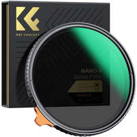 K&amp;F Concept K&F Concept 72mm ND2-ND32 "True Color" Variálható ND-szűrő - Nano-X Állítható Natural Density Filter