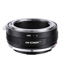  K&F Concept Nikon Panasonic-L Adapter - L-mount (Leica SL T) Nikon-F Átalakító - NIK-L