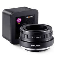 K&F Concept K&F Concept Canon EOS R -T2 Adapter -Objektív-mount Átalakító (T2-EOSR)