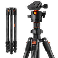 K&amp;F Concept K&F Concept K254C2 Carbon Fiber Szénszálas Tripod +BH-36L Gömbfej/ Ballhead (162 cm Állvány) - K254C2+BH-36L