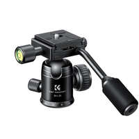 K&F Concept K&F Concept 26mm 360°-Panoráma Gömb Állványfej - Ballhead (Gyorskioldó-val) -Fekete