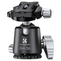 K&amp;F Concept K&F Concept BH-36 Gömb Állványfej - Ballhead (Gyorskioldó-val)