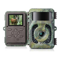 K&F Concept K&F Concept 4K/ 48MP Vadász-Kamera -120° Éjjel-látó Mozgásérzékelő 0.2s IP66 Wildlife Camera (Lomb-zöld)