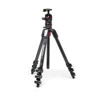 MANFROTTO Manfrotto 055 kit karbon 4 szekciós állvány + gömbfej + MOVE (fekete)