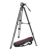 MANFROTTO Manfrotto MVT502AM Alumínium Kamera ÁllvánTripod + MVH500A fluid fej (154cm)