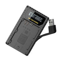 NITECORE NITECORE Canon LP-E6/ LP-E8 Dupla-Töltő - QC USB-C Charger (UCN1)
