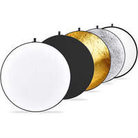 NEEWER NEEWER 5 in 1 Derítőlap, Fotós reflektor, derítő háttér (Kerek) 110cm