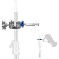 NEEWER NEEWER 3-Way Studio Lámpa Tartó Rögzítő-Kar Bilincs (1/4" 5/8" 11,5cm csap - 2,5-3,5cm átmérőjű állványhoz)