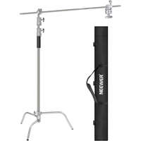 NEEWER NEEWER 3m Acél C-Állvány Boom Arm-mal (300+120cm) -Nagy teherbírású Steel C-Stand