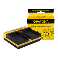 PATONA PATONA Sony NP-FP50 Dupla Töltő - Sony Alpha A230 A290 A330 A380 A390 NP-FP50 Akkumulátor Utazó-Dupla-Töltő (Charger)