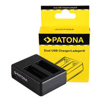 PATONA PATONA Dupla gyorstöltő SJCAM SJ6 Legend Black SJ6000, Micro-USB kábellel együtt