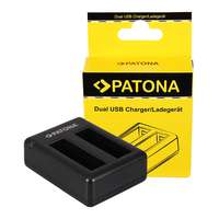 PATONA PATONA GoPro HERO 4 Akkumulátor Töltő - Hero4 utazó Dupla-Töltő (Charger)