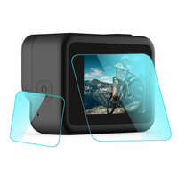 PULUZ 2.5D 9H Tempered Glass GoPro Hero 8 Lencse + Kijelzővédő (edzett üveg)