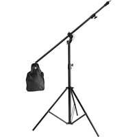 C-Stand Fotóállvány - Vaku & LED Lámpa-Tartó - 390 cm Kamera Stúdió-Állvány