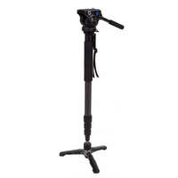 MKA VH-01 Alumínium Video-Monopod (185cm Állvány) + Video-Fluid Fej