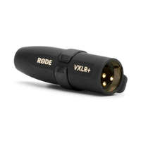 RODE Rode VXLR+ TRS jack - XLR adapter fantom táp konverzióval (3.5mm TRS kis jack aljzat - XLR dugó, 12-48V > 3-5V fantom konverzió)