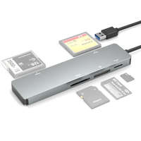 ROCKETEK 5in1 CFExpress/ MS/ SD4.0/ TF4.0/ Cfast Kártyaolvasó - USB-A 3.0 Memóriakártya Olvasó és Író