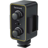  Saramonic BlinkMixer Két-csatornás Audio-keverő - Kamera Cold-Shoe (Vakupapucs) rögzíthető Audio-mixer