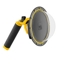 TELESIN TELESIN GoPro Hero 8 Vízálló Dome Búvár tok - waterproof ház-port