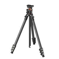 TRIOPO TRIOPO TS-254B Carbon Fiber Szénszálas Tripod +X2 Gömbfej (159cm Állvány)