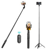 ULANZI Ulanzi SK-03 All-In-One 160cm Akciókamera & Okostelefon/ Kamera Selfie bot / Monopod / Tripod - Bluetooth Távirányítós Szelfi Stick