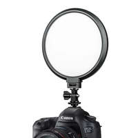 VILTROX VILTROX VL-300T Fotó Video LED Kör-lámpa - 1450LM 18W 3300K-5600K Ultravékony Kerek kamera fény