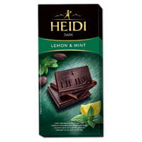 Heidi Heidi táblás étcsokoládé citrom mentol - 80g
