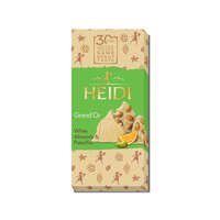 Heidi Heidi táblás gourmet fehércsokkoládé mandarin-pisztácia - 100g