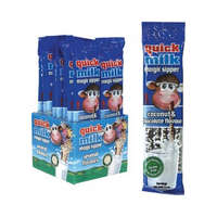 Quick Milk Quick Milk csoki-kókusz ízű ízesített szívószál - 30g