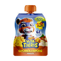 Sió SIÓ Vitatigris mangó ízű gyümölcspüré 100% - 90g