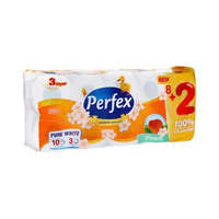 Perfex Perfex barack 3 rétegű toalettpapír 10 tekercs