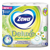 Zewa Zewa Deluxe Camomile Comfort (kamilla) 3 rétegű toalettpapír 4 tekercs