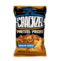 Crackzel Crackzel cheddar sajt ízű perecdarabok - 65g