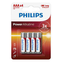 Philips Philips Power Alkaline AAA elem - 4 db