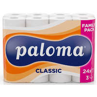 Paloma Paloma Classic (fehér) 3 rétegű toalettpapír 24 tekercs