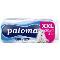 Paloma Paloma Exclusive White XXL (fehér) 3 rétegű toalettpapír 20 tekercs
