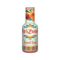 AriZona AriZona fekete tea barack PET - 450 ml