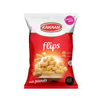 Kanaan Kanaan Flips földimogyorós kukorica snack - 50 g