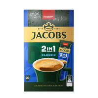 Jacobs Jacobs 2in1 instant kávé dobozos - (20 x 12,4 g) 248 g