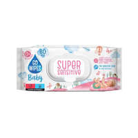 GOWIPES Baby Super sensitive Flip-Top nedves törlőkendő - 60db